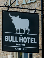 external view of "The Bull Hotel" Fairford