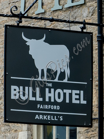 external view of "The Bull Hotel" Fairford