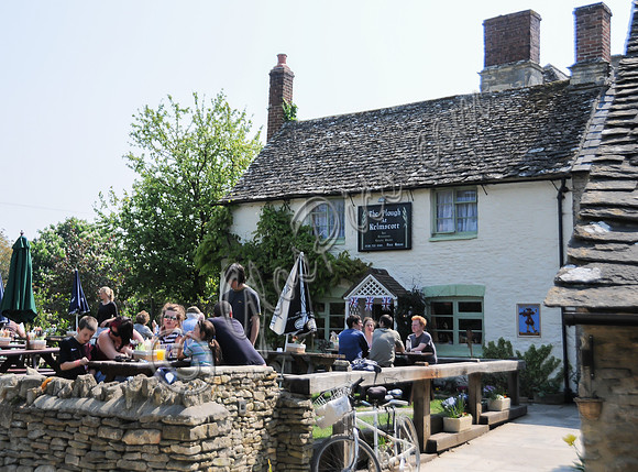 External view of The Plough at Kelmscott