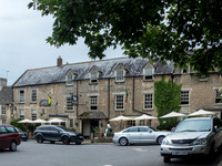 external view of "The Bull Hotel" Fairford