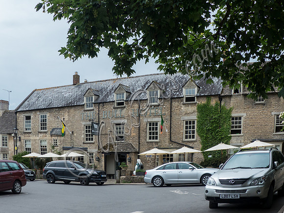external view of "The Bull Hotel" Fairford