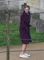 Fiming on location - "The Crown" at Woodchester Park and Mansion, Gloucestershire