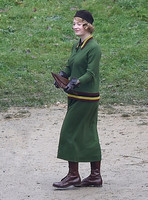 Fiming on location - "The Crown" at Woodchester Park and Mansion, Gloucestershire