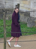 Fiming on location - "The Crown" at Woodchester Park and Mansion, Gloucestershire