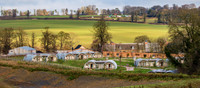 Soho Farmhouse, views over the Piglet Cabins
