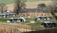 Soho Farmhouse, views over the Piglet Cabins