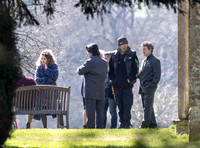 Camel spotted as  Jilly Cooper's "Rivals"continues filming at Chavenage House, Tetbury, Gloucestershire - 4th July 2023