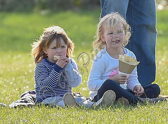 Mia Tindall and Isla Phillips