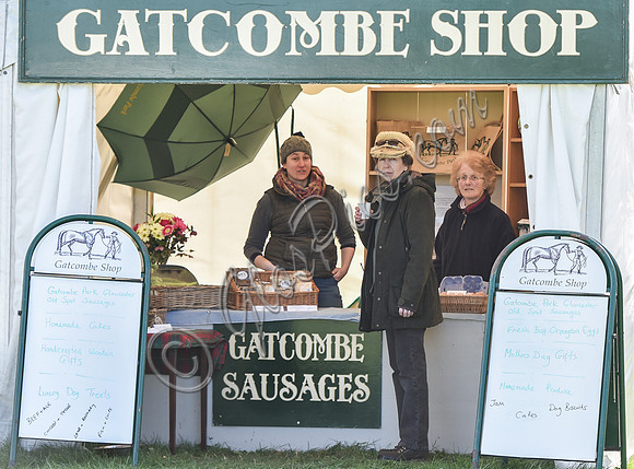 Princess Anne at trade stands