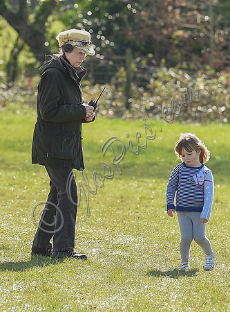 Princess Anne and Mia Tindall