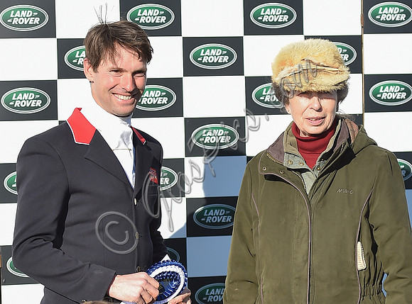 Harry Meade with Princess Anne