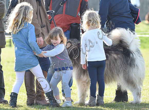 Savannah Phillips, Mia Tindall, and Isla Phillips