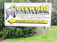 Cotswold Wildlife Park signage