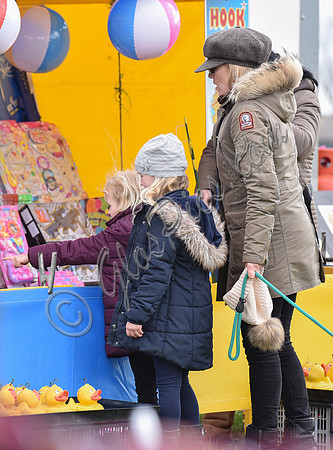 Autumn, Savannah and Isla Phillips