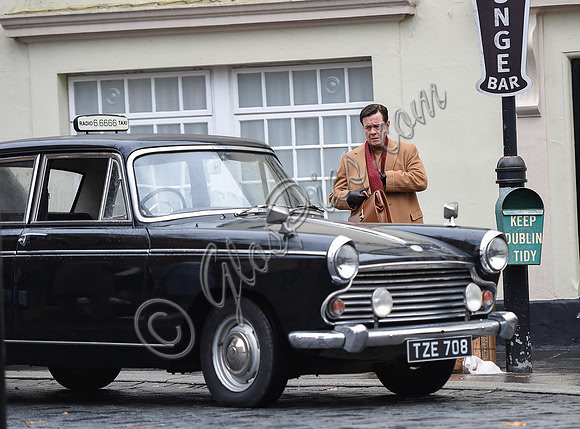 Alex Jennings on set of "A Very English Scandal"