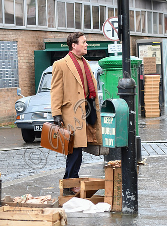 Alex Jennings on set of "A Very English Scandal"