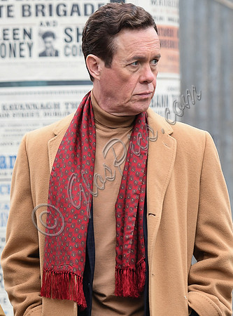 Alex Jennings on set of "A Very English Scandal"