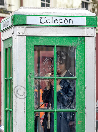 Ben Whishaw on set of "A Very English Scandal)
