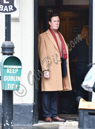 Alex Jennings on set of "A Very English Scandal"