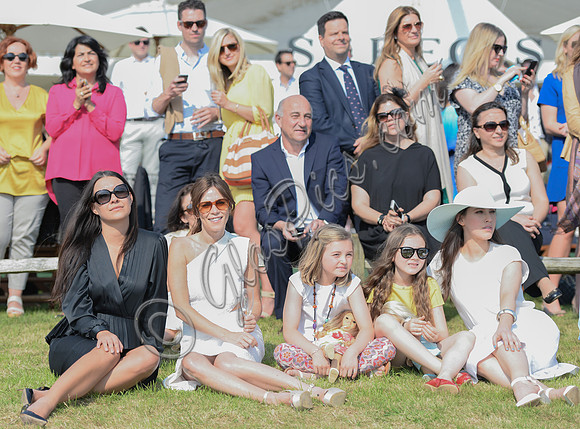 VIP Guests Anna Friel and her daughter Gracie Thewlis, Laura Jackson with others