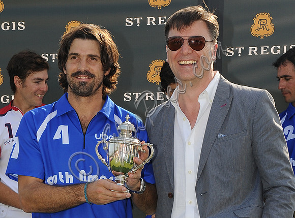 Nacho Figueras and Paul James presentation picture