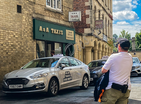 Filming "Slow Horses" on location in Stroud, Gloucestershire