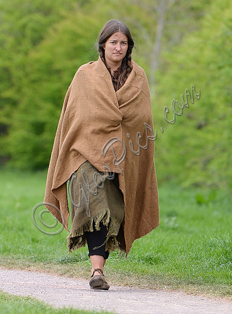 film extras on set of Dr Who filming