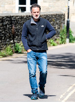 Andrew Lincoln casually dressed, alone