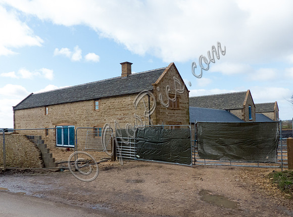 GV of Cotswold barn owned by the Beckham's