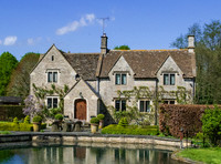 Views of the Cotswold  property occupied by Rita Ora during Covid-19 pandemic