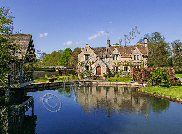 Views of the Cotswold  property occupied by Rita Ora during Covid-19 pandemic