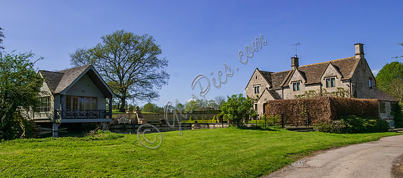 Views of the Cotswold  property occupied by Rita Ora during Covid-19 pandemic