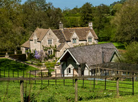Views of the Cotswold  property occupied by Rita Ora during Covid-19 pandemic