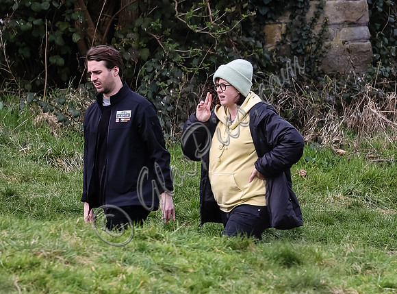 Alexandra Roach and Jack Scales