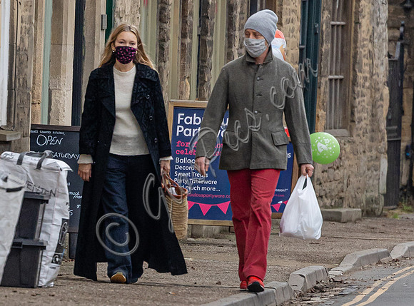 Kate Moss and James Brown Xmas shopping