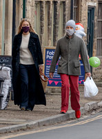 Kate Moss and James Brown Xmas shopping