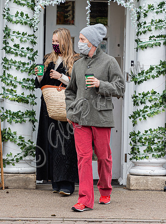 Kate Moss and James Brown Xmas shopping