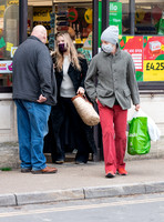 Kate Moss and James Brown Xmas shopping