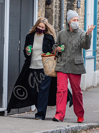 Kate Moss and James Brown Xmas shopping
