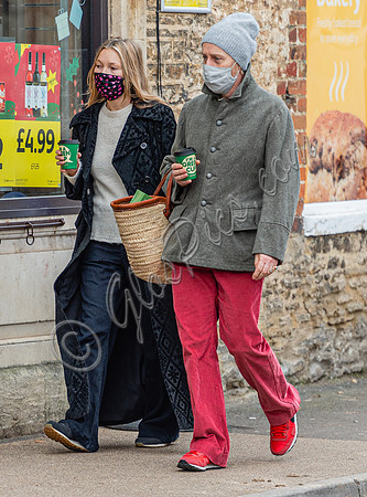 Kate Moss and James Brown Xmas shopping