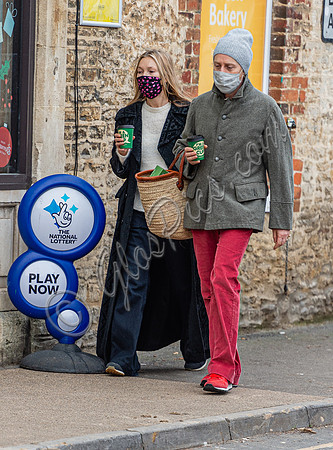Kate Moss and James Brown Xmas shopping