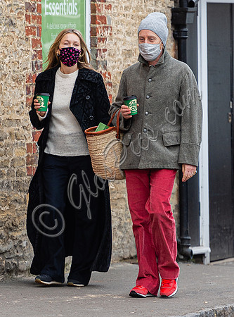 Kate Moss and James Brown Xmas shopping