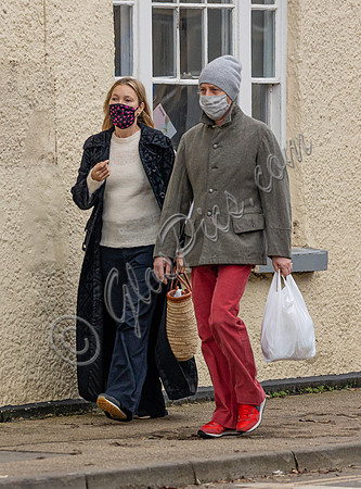 Kate Moss and James Brown Xmas shopping
