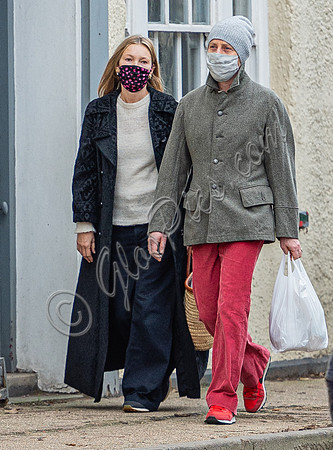 Kate Moss and James Brown Xmas shopping