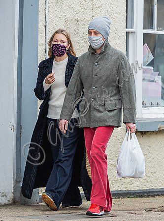 Kate Moss and James Brown Xmas shopping