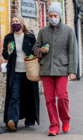 Kate Moss and James Brown Xmas shopping
