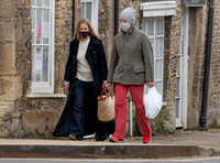 Kate Moss and James Brown Xmas shopping