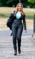 Carole Vorderman out and about, United Kingdom - June, 2020