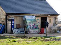 giant-sized book titled, 'Diddly Squat: A Year on the Farm