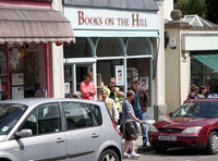 Broadchurch characters filming in Clevedon